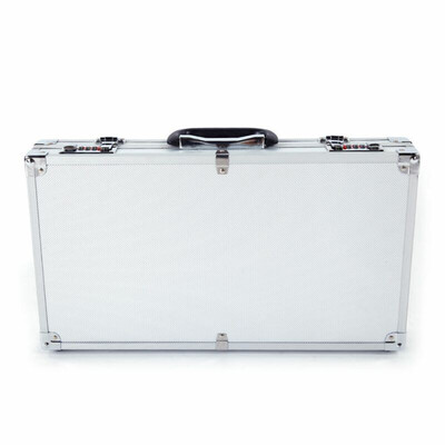 Aluminum Hard Lock Pistol Gun Case Foam Padded Handgun Carry Storage Box With 2 Combination Lock Silver
Aluminum Hard Lock Pistol Gun Case Foam Padded Handgun Carry Storage Box With 2 Combination Lock Silver