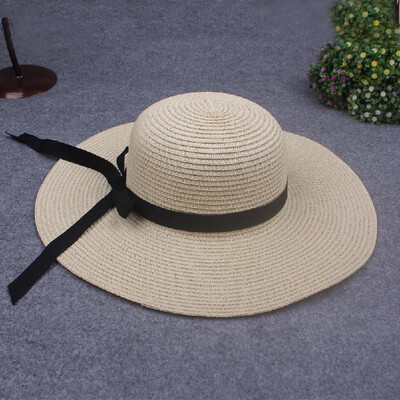 New Elegant Women Straw Sun Hat Bowknot Wide Large Brim Foldable Casual Summer Holiday Cap
New Elegant Women Straw Sun Hat Bowknot Wide Large Brim Foldable Casual Summer Holiday Cap