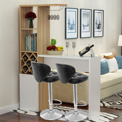 Siaonvr Set of 2 Leather Adjustable Bar Stools Counter Height Swivel Stool By Leopard
Siaonvr Set of 2 Leather Adjustable Bar Stools Counter Height Swivel Stool By Leopard