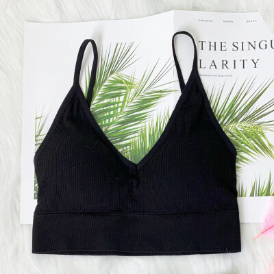 Sports Bra Female Beauty Back Gathered Vest-Type Rimless Cotton Material Material Comfortable Breathable Elastic Wild Fashion
Sports Bra Female Beauty Back Gathered Vest-Type Rimless Cotton Material Material Comfortable Breathable Elastic Wild Fashion