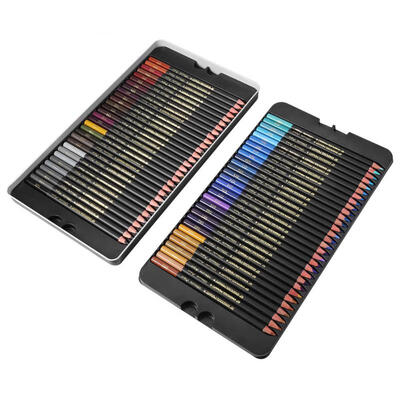 Greensen 120 Colors Water-Soluble 2 Boxes Professional Colored Pencil for Coloring Books&Painting
Greensen 120 Colors Water-Soluble 2 Boxes Professional Colored Pencil for Coloring Books&Painting