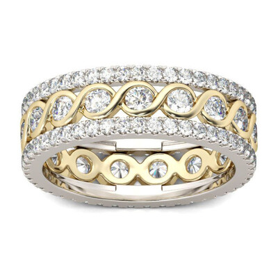 Luxury Dazzling Unique Horse Eye Cut White Sapphire Wedding Ring 925 Silver Diamond Jewelry
Luxury Dazzling Unique Horse Eye Cut White Sapphire Wedding Ring 925 Silver Diamond Jewelry