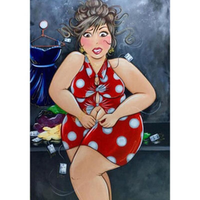 Full roundsquare Diamond Embroidery Cartoon Comic DIY Diamond Painting Cross stitch fat lady set mosaic girl needlework Canvas si
Full roundsquare Diamond Embroidery Cartoon Comic DIY Diamond Painting Cross stitch fat lady set mosaic girl needlework Canvas si