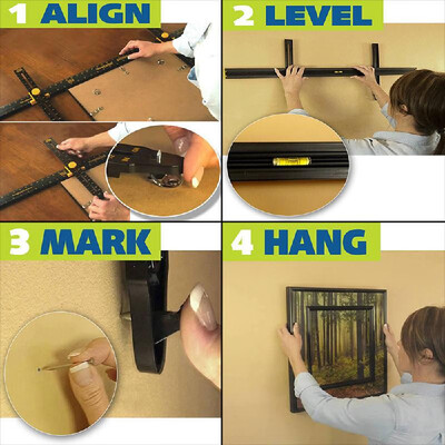 Picture Hanging Tool Angle Measuring Ruler Multi-Function Frame Hanging Simple Hanging Tools
Picture Hanging Tool Angle Measuring Ruler Multi-Function Frame Hanging Simple Hanging Tools