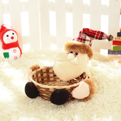 Siaonvr Christmas Candy Storage Basket Decoration Santa Claus Storage Basket Gift A
Siaonvr Christmas Candy Storage Basket Decoration Santa Claus Storage Basket Gift A