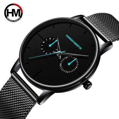 Gobestart High Quality Fashion Simple Two Eye Four Needle Mens Mesh Belt Quartz Watch
Gobestart High Quality Fashion Simple Two Eye Four Needle Mens Mesh Belt Quartz Watch