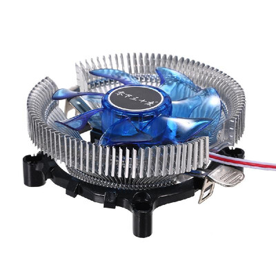 Hydraulic CPU Cooler Heatpipe Fans Quiet Heatsink Radiator for Intel Core AMD Sempron Platform with Blue Light
Hydraulic CPU Cooler Heatpipe Fans Quiet Heatsink Radiator for Intel Core AMD Sempron Platform with Blue Light