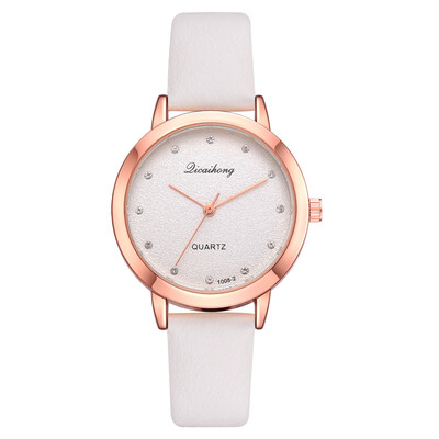 New watch Korean version with rhinestone noble casual womens fashion watch fashion solid color student wrist watch
New watch Korean version with rhinestone noble casual womens fashion watch fashion solid color student wrist watch