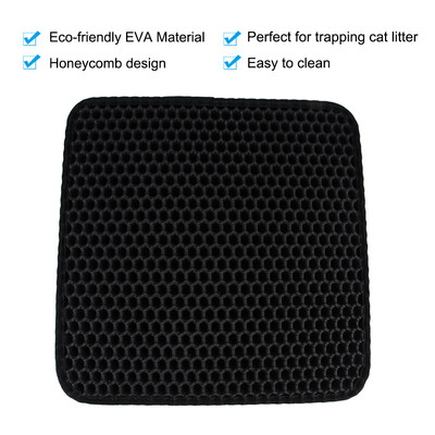 Cat Litter Mat Trapper Double Layer Foldable EVA Cat Litter Trapping Pad with Honeycomb Design Cats Accessories 440660mm
Cat Litter Mat Trapper Double Layer Foldable EVA Cat Litter Trapping Pad with Honeycomb Design Cats Accessories 440660mm