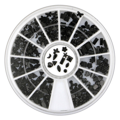 Greensen Black Resin Oval Pentagram Quadrate Mixed Shape Nail Art Decoration Manicure Charm
Greensen Black Resin Oval Pentagram Quadrate Mixed Shape Nail Art Decoration Manicure Charm