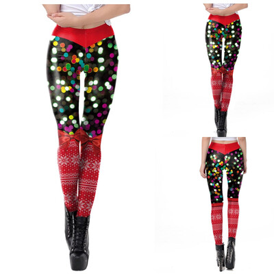 Tailored Women Fashion High Waist Yoga Christmas Print Running Sports Pants Trouser
Tailored Women Fashion High Waist Yoga Christmas Print Running Sports Pants Trouser