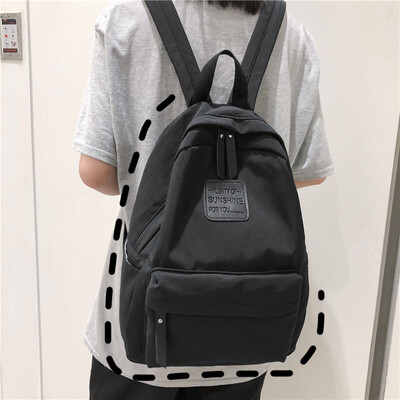 Ins style bf schoolbag female Korean version of high school students in ancient times simple hundred build Japanese backpack doubl
Ins style bf schoolbag female Korean version of high school students in ancient times simple hundred build Japanese backpack doubl
