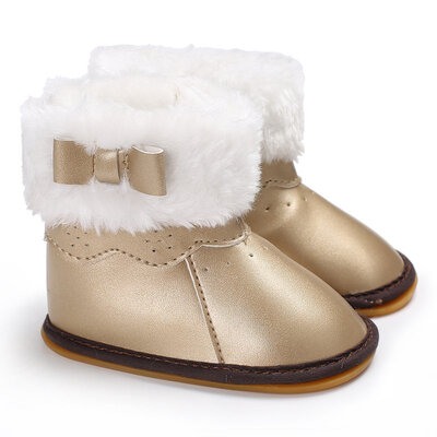 Infant Toddler Newborn Girls Winter Bowknot Crib First Walkers PU Leather Keep Warm Soft Rubber Soled Baby Shoes
Infant Toddler Newborn Girls Winter Bowknot Crib First Walkers PU Leather Keep Warm Soft Rubber Soled Baby Shoes