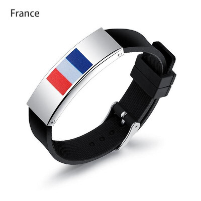 2018 Football World Cup Flag Pattern Sports Bracelet Men Fans Personality Wrist Ornament
2018 Football World Cup Flag Pattern Sports Bracelet Men Fans Personality Wrist Ornament