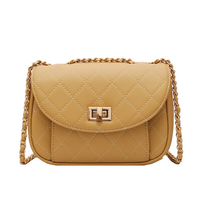 Bag female 2019 new Korean fashion rhombic embroidery line casual wild chain hand strap shoulder slung bucket bag
Bag female 2019 new Korean fashion rhombic embroidery line casual wild chain hand strap shoulder slung bucket bag