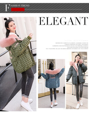 The 2018 new winter loose cotton-padded female fashion sister cotton-padded jacket trend of the long Korean version of joker
The 2018 new winter loose cotton-padded female fashion sister cotton-padded jacket trend of the long Korean version of joker