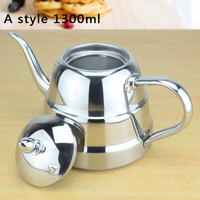 Sanqia new style stainless steel tea pot with tea strainer teapot with tea infuser tea kettle infuser Coffee Drip Kettle pot
Sanqia new style stainless steel tea pot with tea strainer teapot with tea infuser tea kettle infuser Coffee Drip Kettle pot