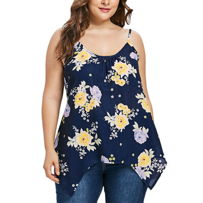 Roseonmyhand Fashion Women Plus Size Floral Print Cami Top Tank Tops Sleeveless O-Neck Vest
Roseonmyhand Fashion Women Plus Size Floral Print Cami Top Tank Tops Sleeveless O-Neck Vest