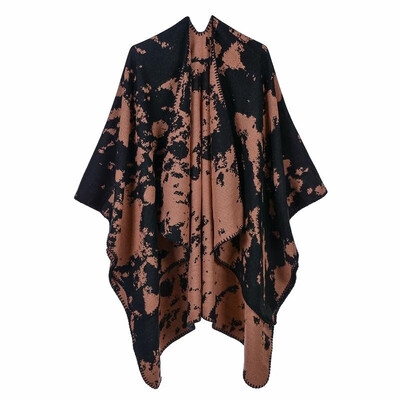Fashion Women Winter Tie-Dyed Print Poncho Scarf Thick Warm Shawl Pashmina Vintage Casual Cloak Outerwear
Fashion Women Winter Tie-Dyed Print Poncho Scarf Thick Warm Shawl Pashmina Vintage Casual Cloak Outerwear