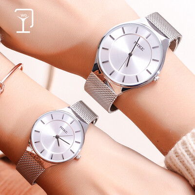 Watch mens steel mesh with simple womens watch casual waterproof quartz watch couple watch
Watch mens steel mesh with simple womens watch casual waterproof quartz watch couple watch