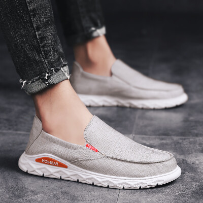 Summer Trendy Shoes Old Beijing Cloth Shoes One Step on Trendy Canvas Fall Lazy Mens Shoes
Summer Trendy Shoes Old Beijing Cloth Shoes One Step on Trendy Canvas Fall Lazy Mens Shoes