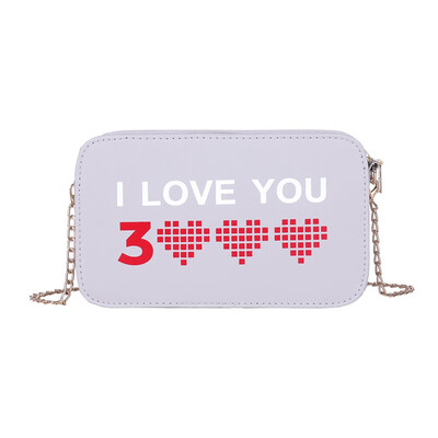Tailored Women Fashion Girls Metal Chain Letter Handbag Shoulder Crossbody Casual Bag
Tailored Women Fashion Girls Metal Chain Letter Handbag Shoulder Crossbody Casual Bag