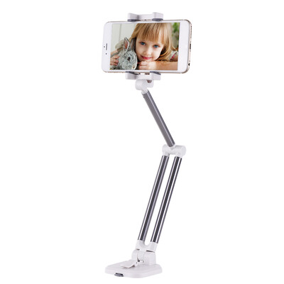 Universal Smartphone Desktop Stand Car Phone Mount Cell Phone Holder Multi-functional Bracket 360° Rotation for Mobile Live Stream
Universal Smartphone Desktop Stand Car Phone Mount Cell Phone Holder Multi-functional Bracket 360° Rotation for Mobile Live Stream