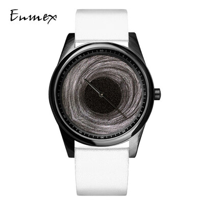 Enmex oil painting texture creative vortex design cool style artistic temperament watch
Enmex oil painting texture creative vortex design cool style artistic temperament watch
