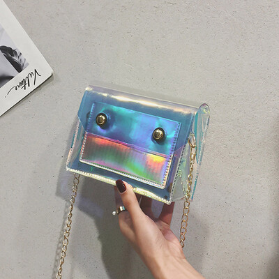 Tailored Fashion Lady Personality Transparent Jelly Chain Shoulder Wild Messenger Bag
Tailored Fashion Lady Personality Transparent Jelly Chain Shoulder Wild Messenger Bag