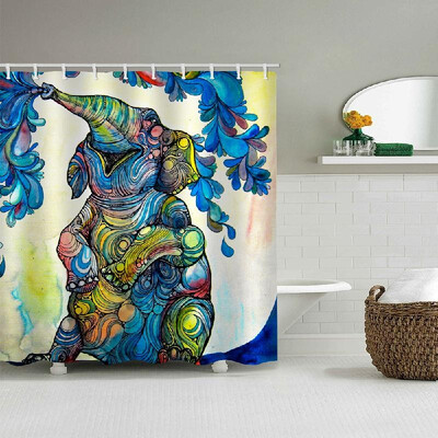 Shower Curtain Waterproof Polyester Fabric Bath Curtains 12 Rustproof Grommet Holes Anti-mildew Bathroom Curtains for Bathtub Show
Shower Curtain Waterproof Polyester Fabric Bath Curtains 12 Rustproof Grommet Holes Anti-mildew Bathroom Curtains for Bathtub Show