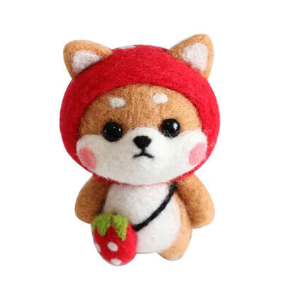 Dog Cat Doll Wool Felt Craft Wool Felting Kit Non Finished Handcraft Felting Decoration Make Tool for Needle Material Bag Pack
Dog Cat Doll Wool Felt Craft Wool Felting Kit Non Finished Handcraft Felting Decoration Make Tool for Needle Material Bag Pack