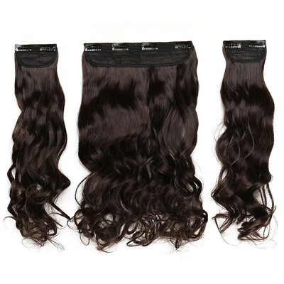 20" Inch Clip in Hair Extensions 3pcs 8 Clips Curly Silky Synthetic Full Head Hair Pieces Length50cmWeight190g
20" Inch Clip in Hair Extensions 3pcs 8 Clips Curly Silky Synthetic Full Head Hair Pieces Length50cmWeight190g
