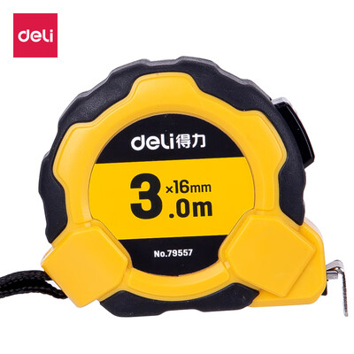 Deli deli 3m package plastic shell self-locking steel tape measure office decoration choice 79957
Deli deli 3m package plastic shell self-locking steel tape measure office decoration choice 79957