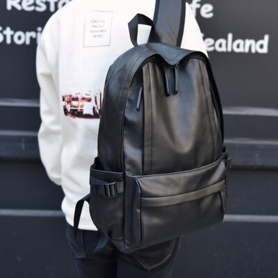 Double-shoulder bag Korean tide business casual fashion travel computer backpack PU leather high school students bag
Double-shoulder bag Korean tide business casual fashion travel computer backpack PU leather high school students bag