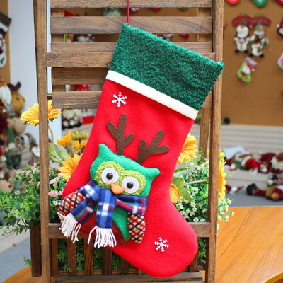 Christmas Stockings Cute Candy Gift Bag Christmas Owl X-mas Decoration Cute Christmas Home Party Decoration Ornament
Christmas Stockings Cute Candy Gift Bag Christmas Owl X-mas Decoration Cute Christmas Home Party Decoration Ornament