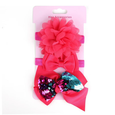 Pack Of 3 Baby Girl Cute Lace Stretch Sequin Bow Elastic Headband Molding Hair Band Accessories Party Accessories Headband
Pack Of 3 Baby Girl Cute Lace Stretch Sequin Bow Elastic Headband Molding Hair Band Accessories Party Accessories Headband