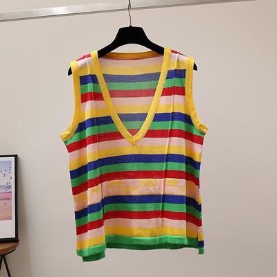 Autumn Vest Women 2019 New Wool Sleeveless V-Neck Knitted Vest Female casual tank tops oversize Korean Harajuku Girls pullover
Autumn Vest Women 2019 New Wool Sleeveless V-Neck Knitted Vest Female casual tank tops oversize Korean Harajuku Girls pullover