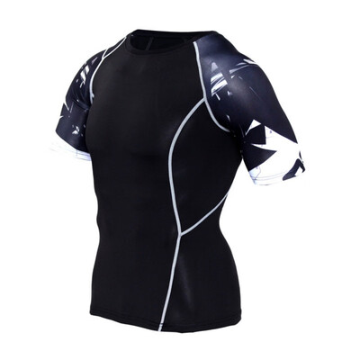Men Summer sports Wolf Jerseys short sleeved T-shirt fitness tights running sport clothes quick drying T-Shirts Tights Clothing
Men Summer sports Wolf Jerseys short sleeved T-shirt fitness tights running sport clothes quick drying T-Shirts Tights Clothing