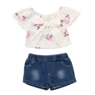Baby Girl Clothes for Summer Girls Clothing Set Floral Tops T-shirt Vest Casual Shorts Clothes Set
Baby Girl Clothes for Summer Girls Clothing Set Floral Tops T-shirt Vest Casual Shorts Clothes Set
