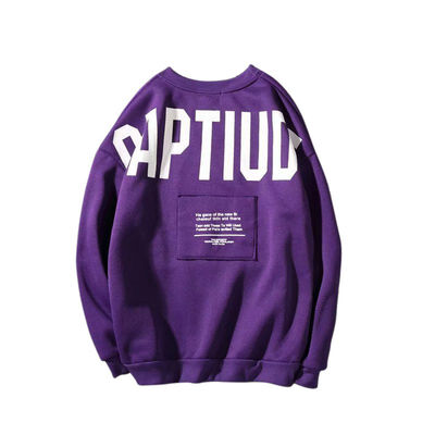 Men Cotton Loose Autumn Letter Print Sweater Long-Sleeved Shirt Round Collar Pullover Sweater 2XL 3 Colors
Men Cotton Loose Autumn Letter Print Sweater Long-Sleeved Shirt Round Collar Pullover Sweater 2XL 3 Colors