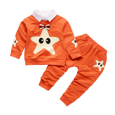 Autumn Childrens Long Sleeve Clothes Set Baby Boy Girl Cartoon Star Pattern Long Sleeve Two Piece Fashion Childrens Set
Autumn Childrens Long Sleeve Clothes Set Baby Boy Girl Cartoon Star Pattern Long Sleeve Two Piece Fashion Childrens Set