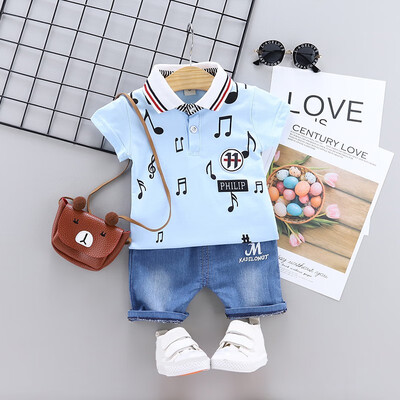 Summer New Style Children Clothing Sets Baby Boys Lapel T shirtsShorts Pants Cartoon Suit Kids clothes
Summer New Style Children Clothing Sets Baby Boys Lapel T shirtsShorts Pants Cartoon Suit Kids clothes