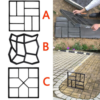 3 Styles DIY Driveway Paving Pavement Mold Patio Concrete Stepping Stone Path Walk Maker Garden Ornaments
3 Styles DIY Driveway Paving Pavement Mold Patio Concrete Stepping Stone Path Walk Maker Garden Ornaments