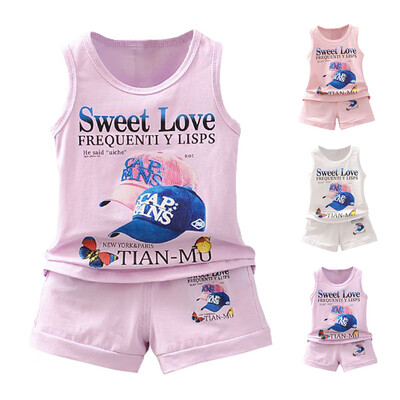New Summer Baby Boys Girls Sleeveless Cartoon Hat Print Vest TopsShorts Casual Outfits Clothes Sets
New Summer Baby Boys Girls Sleeveless Cartoon Hat Print Vest TopsShorts Casual Outfits Clothes Sets