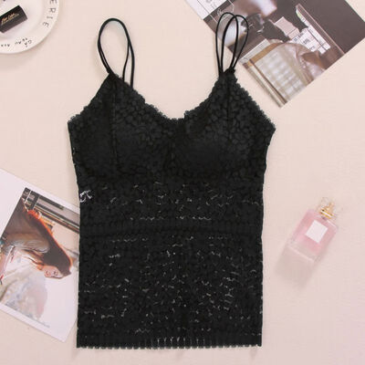 Women Beauty Padded Back Vest Lace Tube Top Underwear Sexy Lace Bottoming Camisole Fitness Underwear camisole
Women Beauty Padded Back Vest Lace Tube Top Underwear Sexy Lace Bottoming Camisole Fitness Underwear camisole