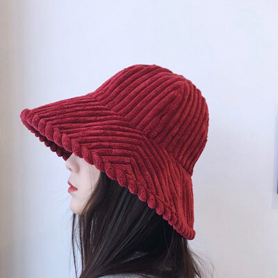 Fishermans Hat Female Japanese Corduroy Autumn&Winter Korean Hat Personality Leisure Pot Hat Students Big Rim Sunshade
Fishermans Hat Female Japanese Corduroy Autumn&Winter Korean Hat Personality Leisure Pot Hat Students Big Rim Sunshade