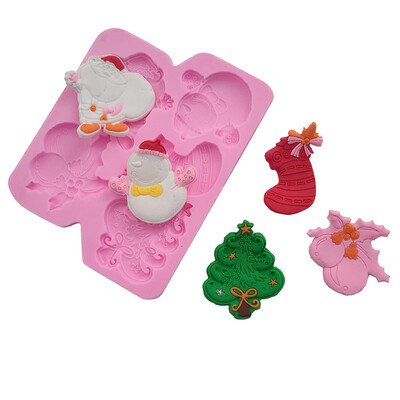 Tailored 3D Christmas Fondant Cake Chocolate Sugarcraft Mold Xmas Silicone Baking Mold A
Tailored 3D Christmas Fondant Cake Chocolate Sugarcraft Mold Xmas Silicone Baking Mold A