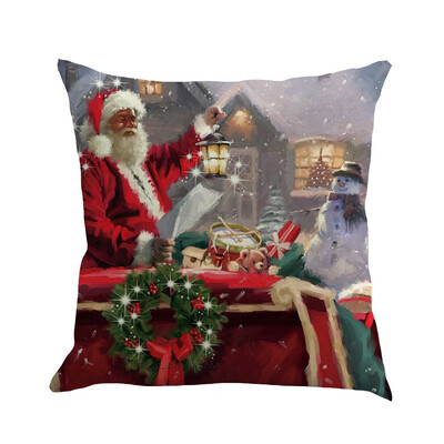 Tailored 1PC Happy Christmas Pillow Cases Linen Sofa Cushion Cover Home Decor Pillow Case
Tailored 1PC Happy Christmas Pillow Cases Linen Sofa Cushion Cover Home Decor Pillow Case