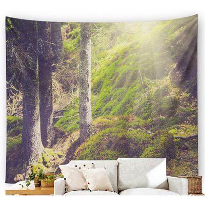 Toponeto Misty Forest Tapestry Wall Hanging Nature Landscape Tapestry Sunshine Through Tree Tapestries For Bedroom Living Room
Toponeto Misty Forest Tapestry Wall Hanging Nature Landscape Tapestry Sunshine Through Tree Tapestries For Bedroom Living Room
