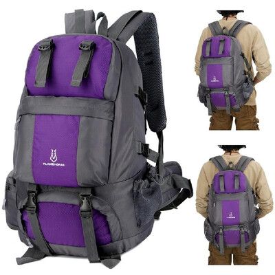 50L Hiking Backpack Waterproof Outdoor Sport Travel Daypack Bag with Shoe Compartment for Climbing Camping Mountaineering
50L Hiking Backpack Waterproof Outdoor Sport Travel Daypack Bag with Shoe Compartment for Climbing Camping Mountaineering